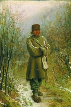 Ivan Kramskoi Painting - Contemplador Iván Kramskoi